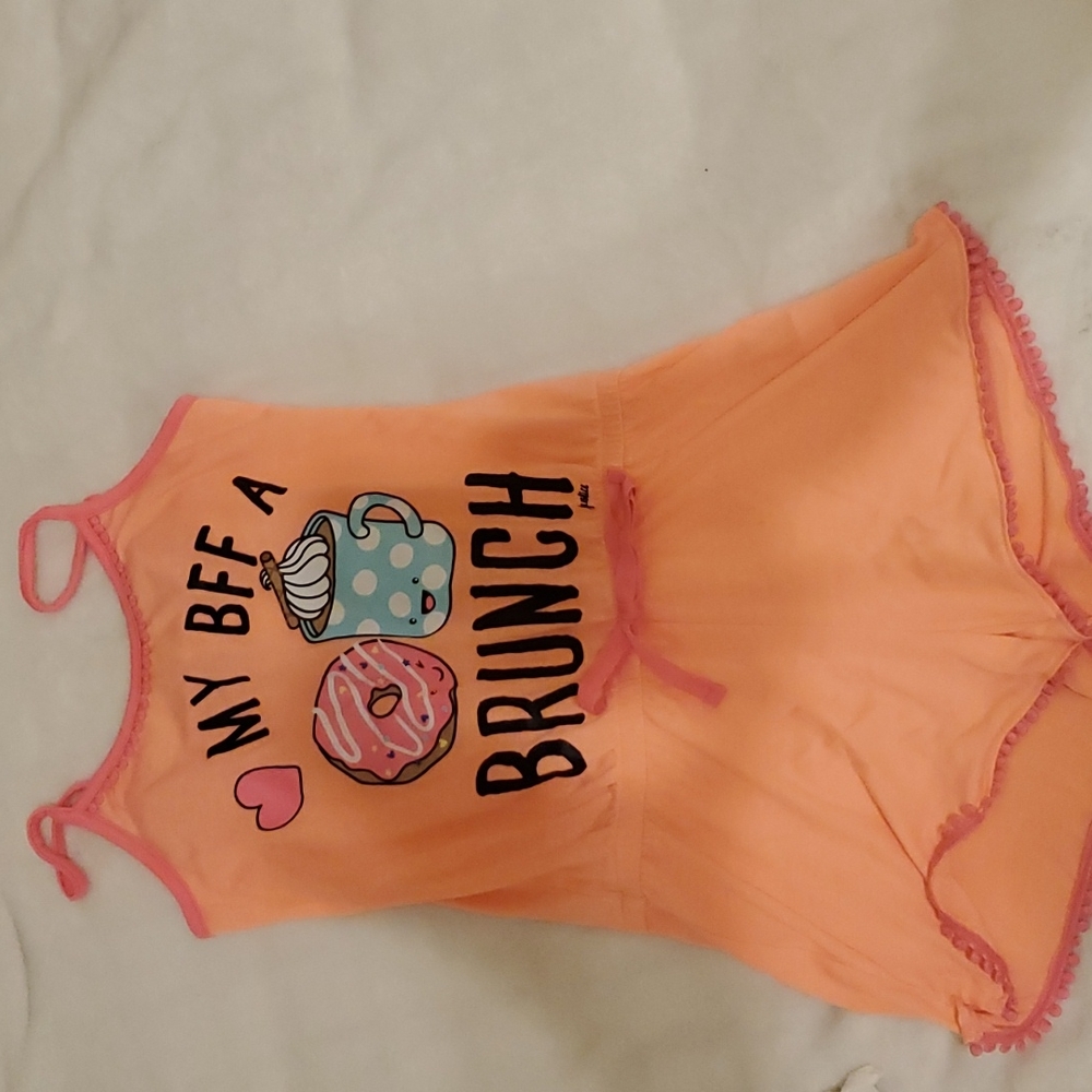 Justice pajama romper